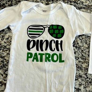 24 month St Pattys onesie